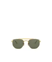 Ray-Ban Marshal Hexagonal Sunglasses 54 Green