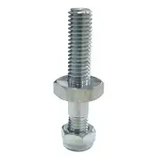 1/2" BSW Solid Metal Pintle Threaded (SMPT-50BSW)