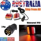 12V LED Towing Tail Light Board + 10M Cable Trailer Truck UTE Boat Auto 2pcs AU