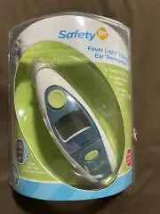 Safety 1st Fever Light 1-Sec. Reading Ear Thermometer - NEW Factory Sealed