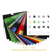 XIOM O-Foil, Premium Table Tennis Rubber Protection Film (2 Sets), for HandShake