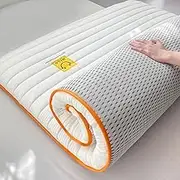 Futon Floor Mattress Thick Foldable Mattress Floor Bed Tatami Mat King Size Japanese Floor Mattress Single for Outdoor and Indoor Camping Guests(190 * 90 * 5cm/74 * 35 * 1.9in)
