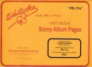 WHITE ACE 2021 UNITED STATES Commemorative Plate Blocks Simplified PB-73s