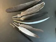 7pcs 18-28cm Natural Shed Pheasant Real Genuine Feathers DIY Art Craft Collector