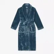 Company Plush Family Men'S Large Deep Teal Robe