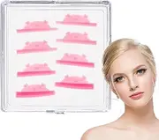 Eyelash Lifting Pad - Silicone Eyelash Lift Kit | 4 Pairs Eyelash Perm Pads Lash Lift Curler | Reusable Silicone Eyelash Perming Curler Lash Lift Pads for Eye Lashes Extension(Pink)