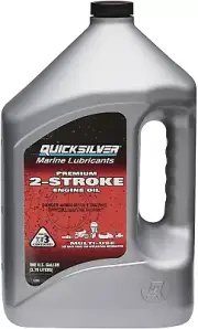 Quicksilver Premium 2-Stroke Engine Oil – Outboards, PWCs, Snowmobiles and Mo...