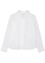 Isabel Marant Pamias Ruffled Cotton Blouse - White - 38 38