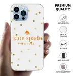 KATE SPADE 時尚新款磁性透明無線充電手機殼適用於 IPHONE 15 14 13 12 PRO MAX PLU