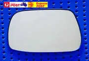 Left side mirror glass to suit Toyota ZZE122R Corolla 10/2001 -04/2004 Convex