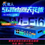 有人5G工業路由器WIFI6無線插卡全網通CPE多網口千兆高通芯片USR-G817