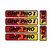 GHP - GHP PRO I decal set - old school bmx