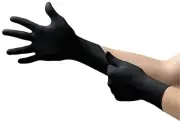 Microflex Black Dragon Zero BD-100N 5mil Disposable Nitrile Gloves w/ Fingertips