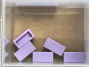 LEGO Parts - Lavender Tile 1 x 2 - No 3069 - QTY 5