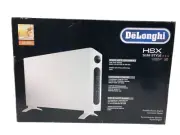 Delonghi 1500-Watt White Slim Style Digital Convection Panel Heater With Fan New