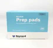 200 REYNARD ALCOHOL WIPES PREP PADS SWABS IPA STERILE MEDICAL ISOPROPYL 70%