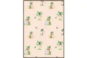 Rayell Wood Framed Kids Wall Hanging Artwork Amazon Peach 50x70cm Home Decor