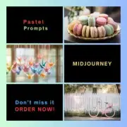 Discover the Magic of Pastels with 100 Midjourney Pastel Art Prompts
