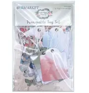 Vintage Artistry Tranquility Tag Set-18 Tags With Strings - 3 Pack