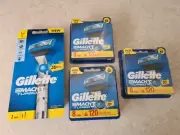 Gillette Mach3 Turbo Razor 1 Handle + 24 Cartridges
