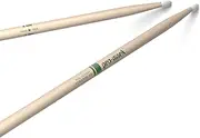 Promark TXR5AN American Hickory Natural Nylon Tip, Single Pair, Unlacquered