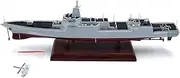 1:700 Scale Chinese Type 055 Guided Missile Destroyer Alloy Model Armored Nautical Warship Collection for Enthusiasts
