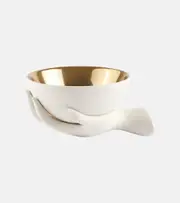 [Jonathan Adler] Jonathan Adler Eve gold-plated porcelain bowl