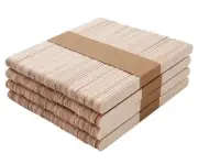 All Natural Wax Applicator Sticks Waxing Wood Body Spa Hair Eyebrow Removal C...