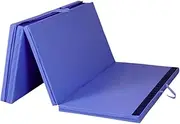 Kdjuope Folding Exercise Mat 240cmx120cm Training Surface for Pilates and Kids