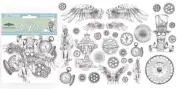 Stamperia Clear Die-Cuts-Sir Vagabond