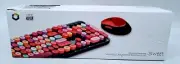 Mofii Sweet Lovely Pink Wireless Keyboard and Mouse