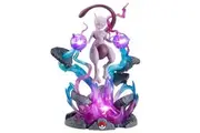 Jazwares Pokmon 13" Large Mewtwo Deluxe Collector Statue Figure - LED Light Effects - Officially Licensed - Authentic Collectible Pokemon Figure Gift for Kids and Adults - Ages 8+