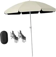 Generic Folding Stroller Umbrella with Clip for Travel and Shopping