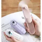 Foldable Electric Fan 3 Speeds Handheld Fan Quiet Mini Fan Travel
