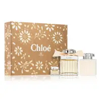 在飛比找Yahoo奇摩購物中心優惠-Chloe同名女性淡香精禮盒(75ml+5ml香精+100m