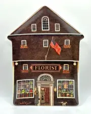 NEW The Bradford Exchange x Charles Wysocki “The Town Florist” Collector Plate