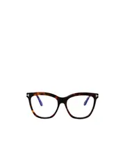 Geometric frame plain mirror 54 Black