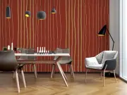 3D Dark Red Lines A1371 Wallpaper Wall Mural Self-adhesive Kasumi Loffler Amy