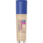 Rimmel London Match Perfection Foundation 100 Ivory 30ml