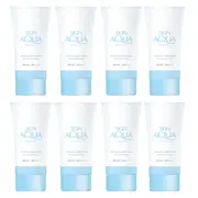 Rohto Mentholatum SunplaySkin Aqua Physical Sunscreen for Sensitive Skin SPF50+ PA++++50ml (8ea) Set
