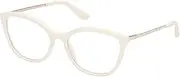 [GUESS] GU50171 021 Shiny White 53/17/140 Women's Frame, 021 Shiny White, 53/17/140
