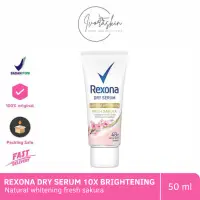 在飛比找蝦皮購物優惠-Rexona 乾性精華 10X 亮白新鮮櫻花天然美白 50m