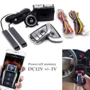 Auto Keyless Entry Engine Start Alarm System Push Button Remote Starter Stop APP (for: Renault)