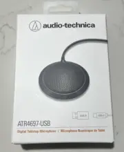 Audio Technica Computer Digital Desktop Microphone - ATR4697- USB NEW