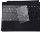 Thin Keyboard Cover Skin Protector Compatible For Surface Pro 4 Laptop Clear