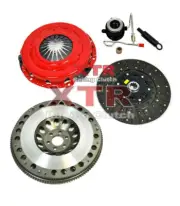 XTR STAGE 2 CLUTCH KIT+SLAVE+XLITE FLYWHEEL for 89-90 CHEROKEE WRANGLER V6 OHV (for: Jeep)