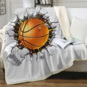Basketball Throw Blanket