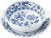 Elbe Soup Bowl with Stand Plate 1 Guest