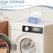Dryer Sheet Holder with Drawer and Lid Acrylic Dryer Sheet Container xitFh