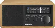 SANGEAN FM/AM Radio Compatible Bluetooth Speaker Cherry/Black WR-302